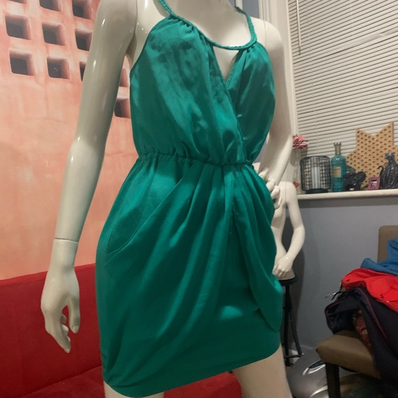 Bebé green dress - Picture 3 of 6